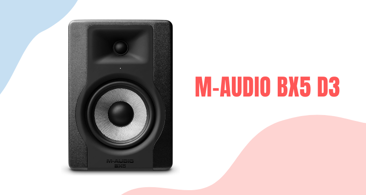 M-Audio BX5 D3 studio monitor for home studios